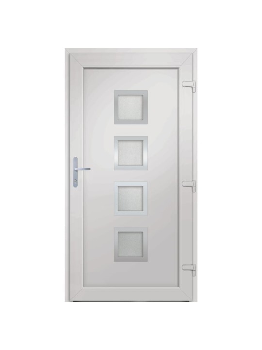 Vchodové dveře antracitové 98 x 208 cm pvc