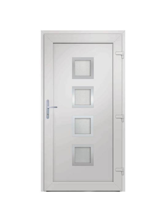 Vchodové dveře antracitové 108 x 208 cm pvc