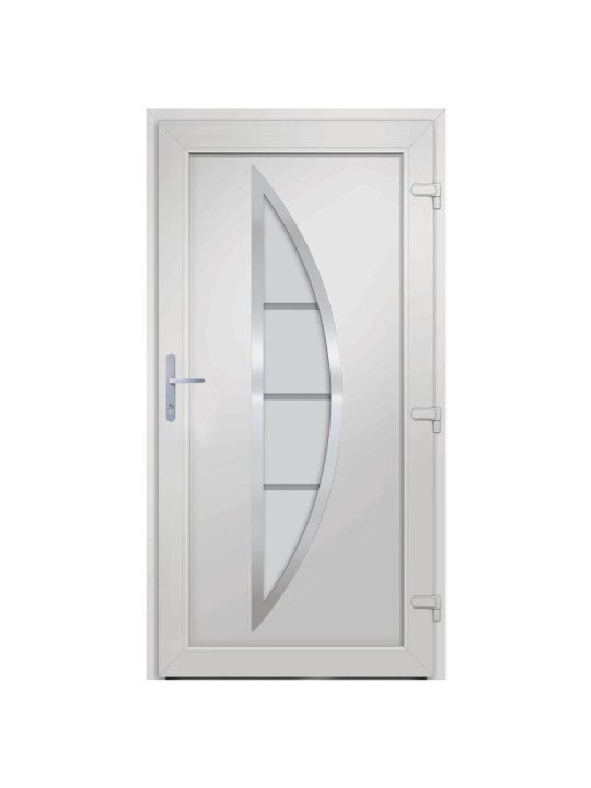 Vchodové dveře antracitové 98 x 208 cm pvc