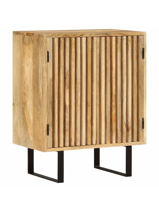 Příborník se 2 dvířky 55x35x70 cm masivní mangovníkové dřevo