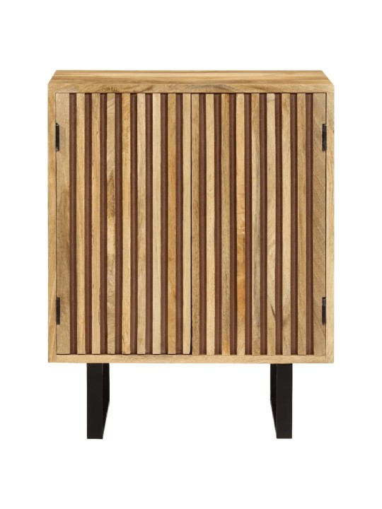 Příborník se 2 dvířky 55x35x70 cm masivní mangovníkové dřevo