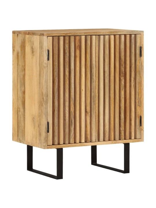 Příborník se 2 dvířky 55x35x70 cm masivní mangovníkové dřevo