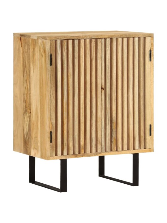 Příborník se 2 dvířky 55x35x70 cm masivní mangovníkové dřevo