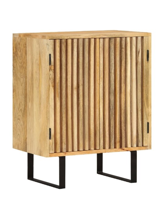 Příborník se 2 dvířky 55x35x70 cm masivní mangovníkové dřevo