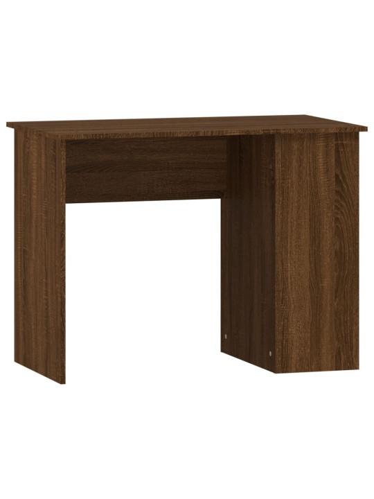 Psací stůl hnědý dub 100 x 55 x 75 cm kompozitní dřevo