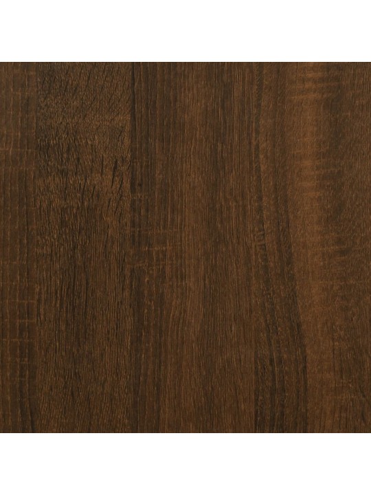 Psací stůl hnědý dub 100 x 55 x 75 cm kompozitní dřevo