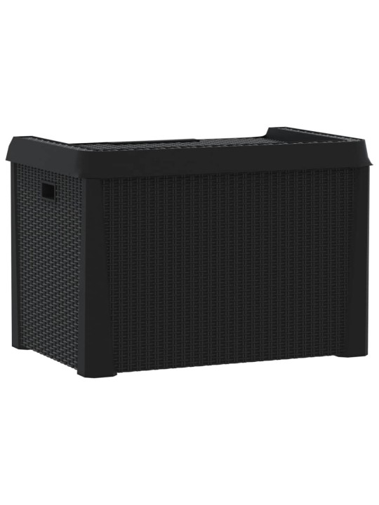 Zahradní úložný box antracitový 125 l PP