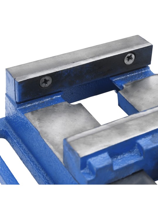 Svěrák pod sloupovou vrtačku modrý 121 mm litina