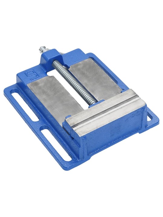Svěrák pod sloupovou vrtačku modrý 150 mm litina