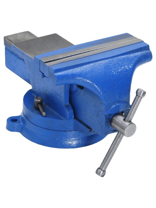 Stolní svěrák modrý 125 mm litina