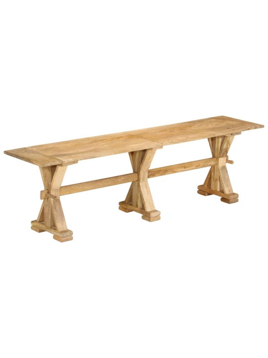 Lavice 160 x 35 x 45 cm masivní mangovníkové dřevo