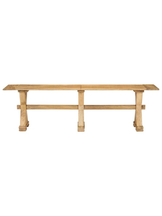 Lavice 160 x 35 x 45 cm masivní mangovníkové dřevo