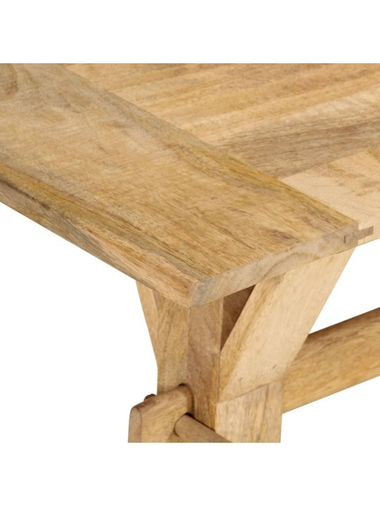 Lavice 160 x 35 x 45 cm masivní mangovníkové dřevo