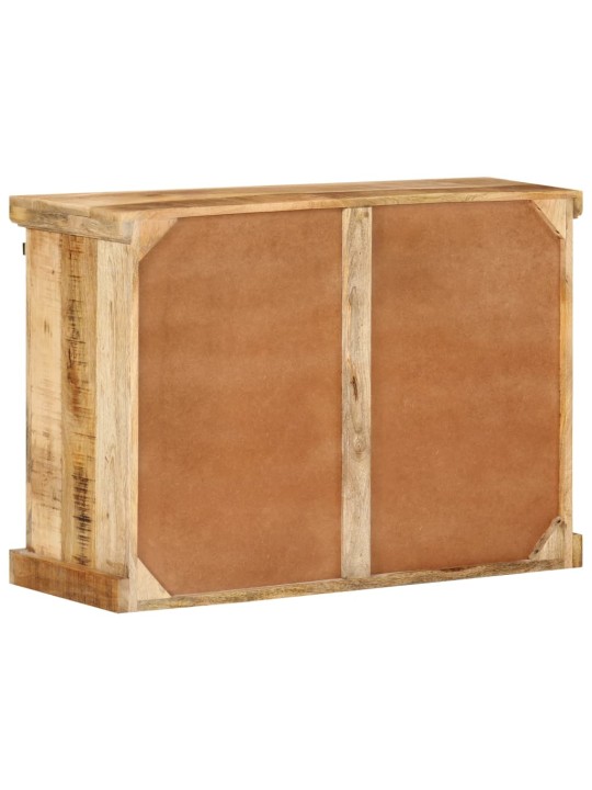Příborník 80 x 30 x 55 cm masivní hrubé mangovníkové dřevo