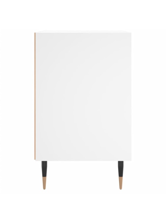 Noční stolky 2 ks bílé 40 x 30 x 50 cm kompozitní dřevo
