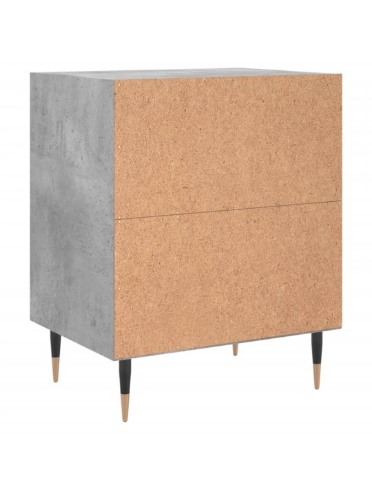 Noční stolky 2 ks betonově šedé 40x30x50 cm kompozitní dřevo