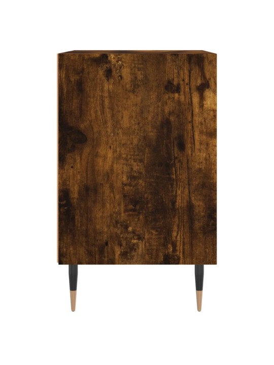 Noční stolky 2 ks kouřový dub 40 x 30 x 50 cm kompozitní dřevo