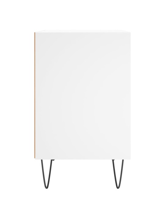 Noční stolky 2 ks bílé 40 x 30 x 50 cm kompozitní dřevo