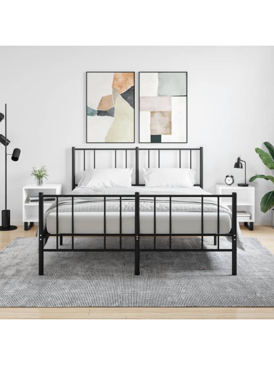 Noční stolky 2 ks bílé vysoký lesk 40x30x50 cm kompozitní dřevo