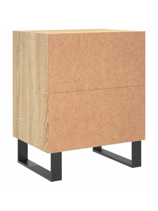 Noční stolky 2 ks dub sonoma 40 x 30 x 50 cm kompozitní dřevo