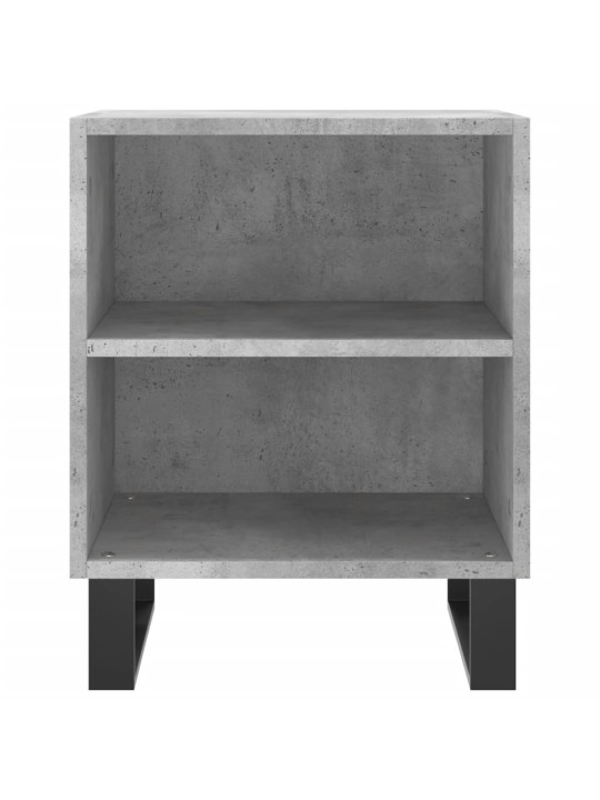 Noční stolky 2 ks betonově šedé 40x30x50 cm kompozitní dřevo
