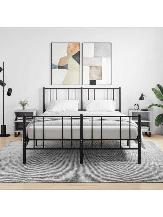Noční stolky 2 ks betonově šedé 40x30x50 cm kompozitní dřevo