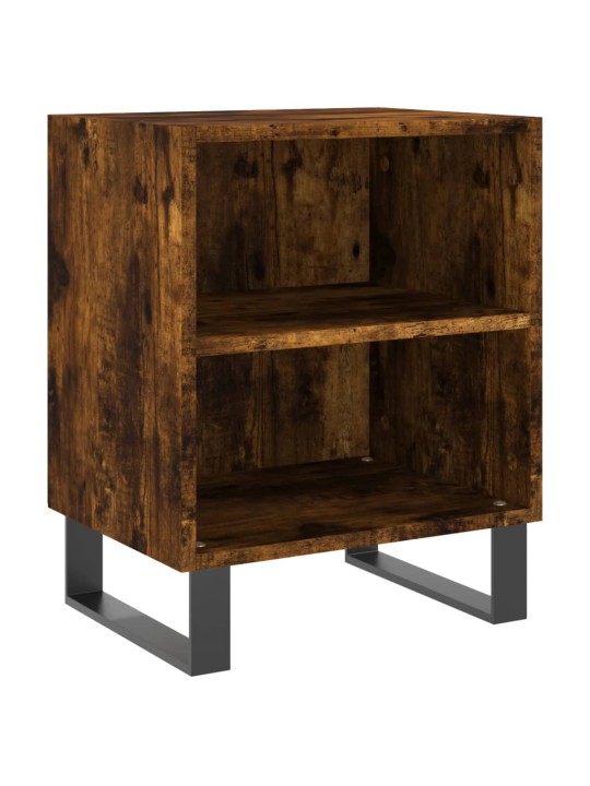 Noční stolky 2 ks kouřový dub 40 x 30 x 50 cm kompozitní dřevo