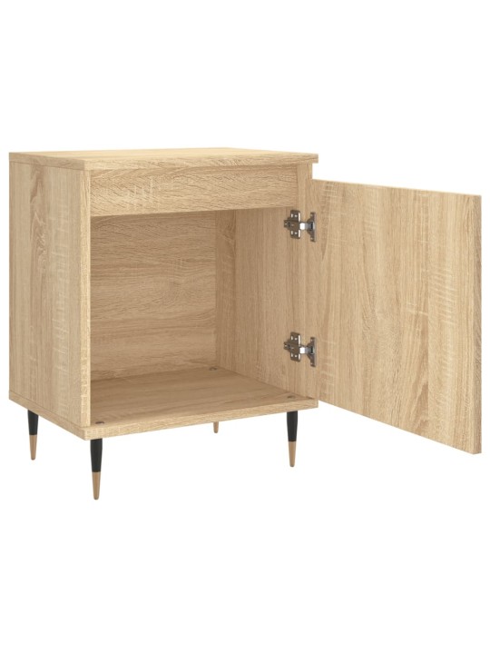 Noční stolky 2 ks dub sonoma 40 x 30 x 50 cm kompozitní dřevo