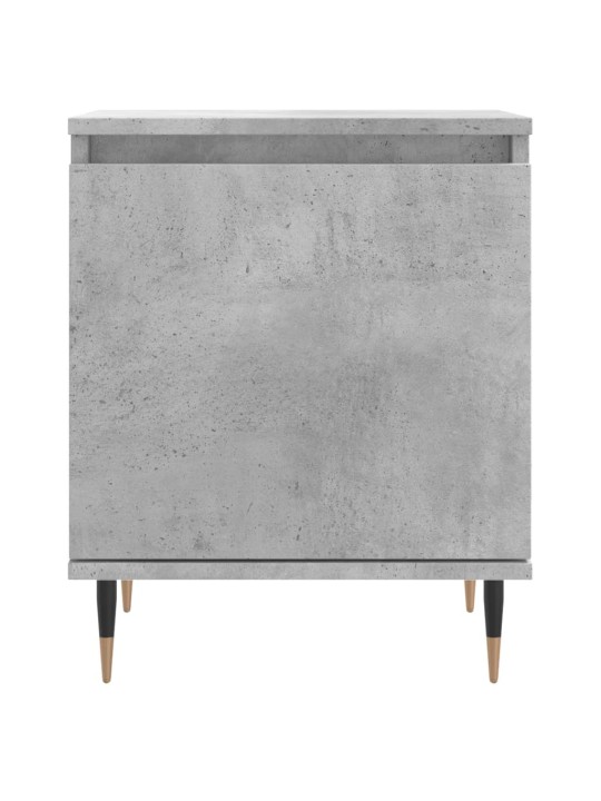 Noční stolky 2 ks betonově šedé 40x30x50 cm kompozitní dřevo