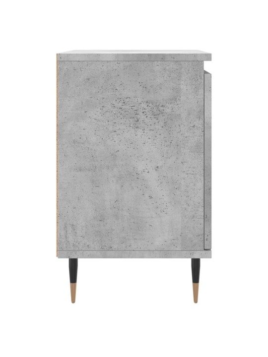Noční stolky 2 ks betonově šedé 40x30x50 cm kompozitní dřevo