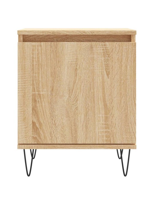Noční stolky 2 ks dub sonoma 40 x 30 x 50 cm kompozitní dřevo