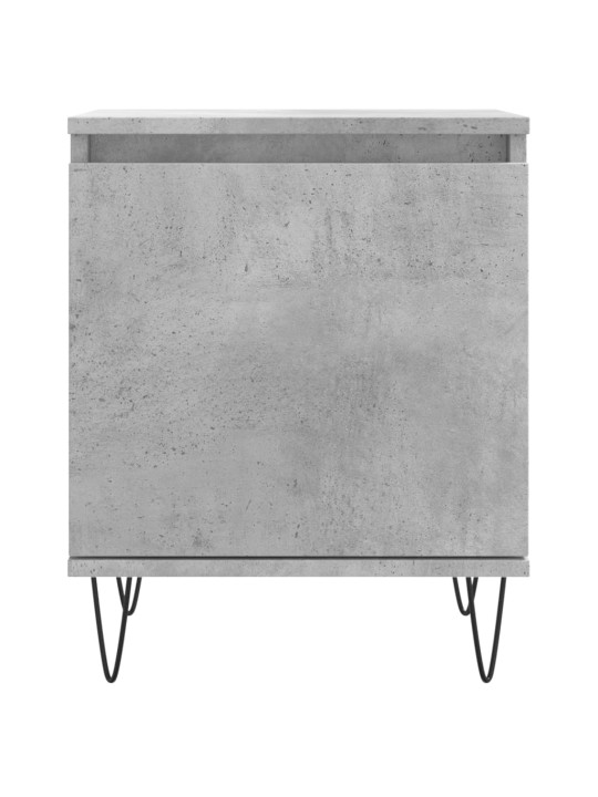 Noční stolky 2 ks betonově šedé 40x30x50 cm kompozitní dřevo