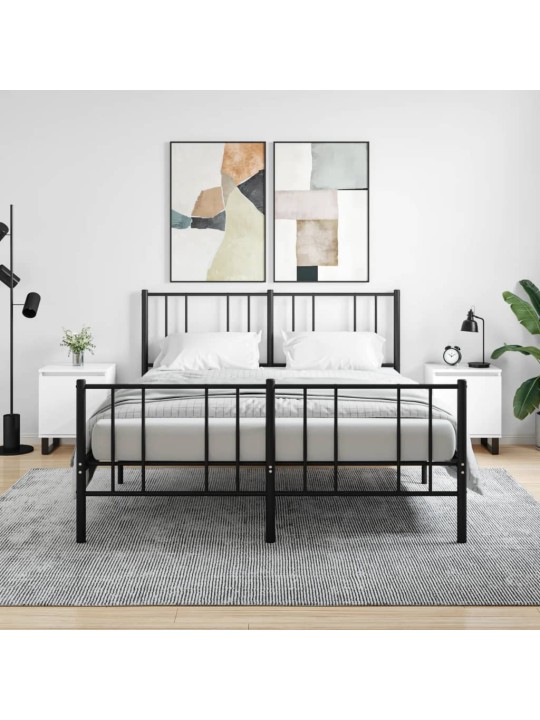 Noční stolky 2 ks bílé vysoký lesk 40x30x50 cm kompozitní dřevo