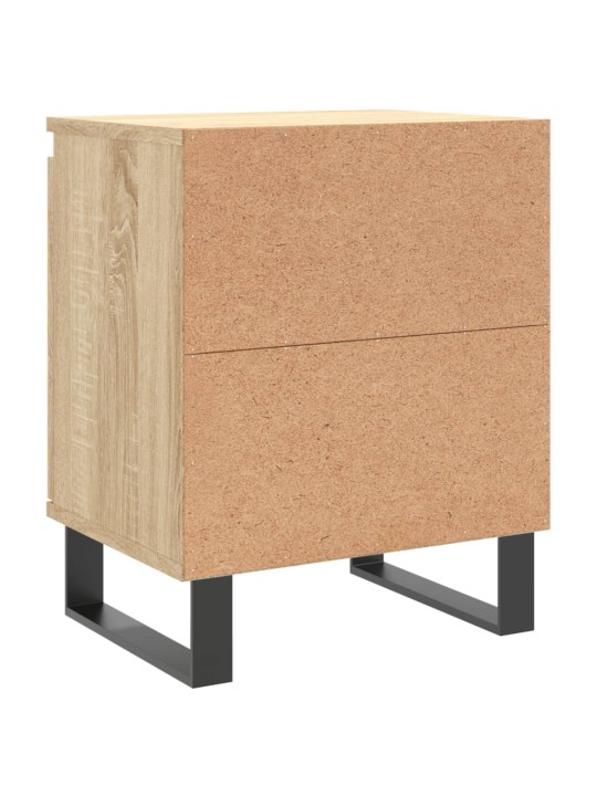 Noční stolky 2 ks dub sonoma 40 x 30 x 50 cm kompozitní dřevo
