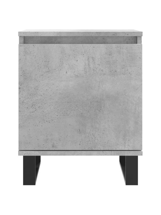 Noční stolky 2 ks betonově šedé 40x30x50 cm kompozitní dřevo