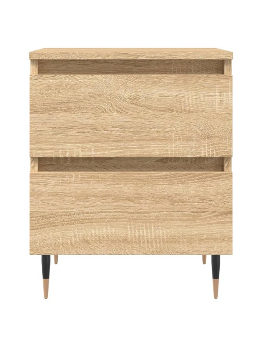 Noční stolky 2 ks dub sonoma 40 x 35 x 50 cm kompozitní dřevo