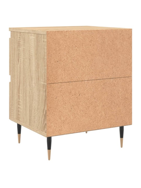 Noční stolky 2 ks dub sonoma 40 x 35 x 50 cm kompozitní dřevo