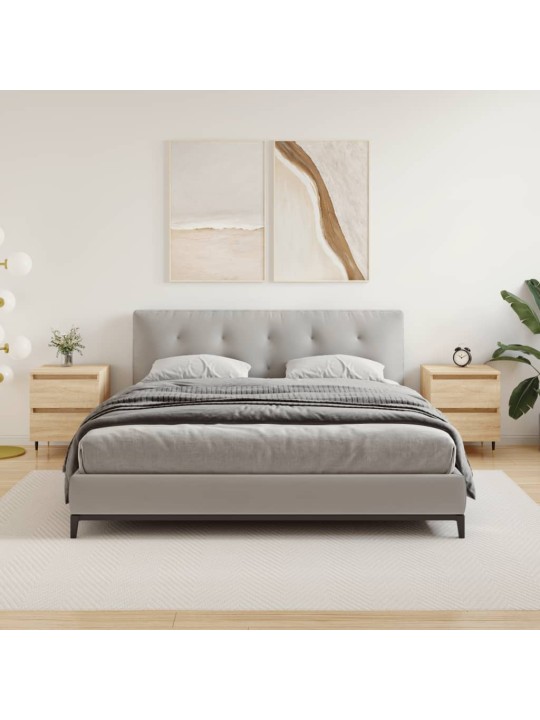 Noční stolky 2 ks dub sonoma 40 x 35 x 50 cm kompozitní dřevo