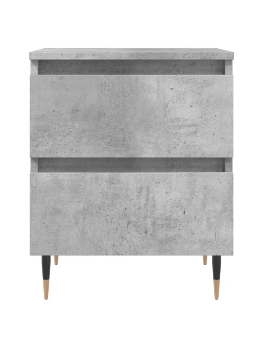 Noční stolky 2 ks betonově šedé 40x35x50 cm kompozitní dřevo