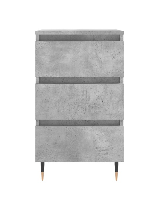 Noční stolky 2 ks betonově šedé 40x35x69 cm kompozitní dřevo