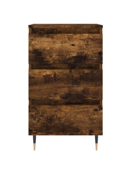 Noční stolky 2 ks kouřový dub 44 x 35 x 69 cm kompozitní dřevo