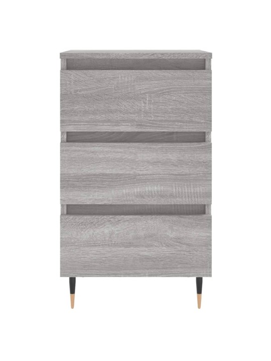 Noční stolky 2 ks šedé sonoma 40 x 35 x 69 cm kompozitní dřevo