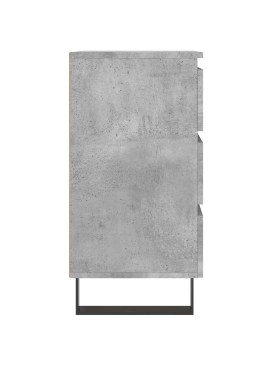Noční stolky 2 ks betonově šedé 40x35x69 cm kompozitní dřevo