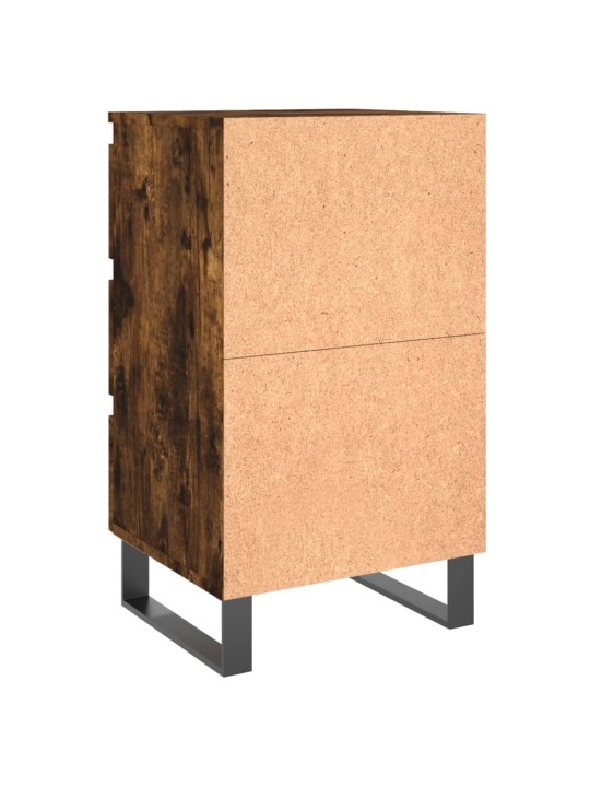 Noční stolky 2 ks kouřový dub 44 x 35 x 69 cm kompozitní dřevo