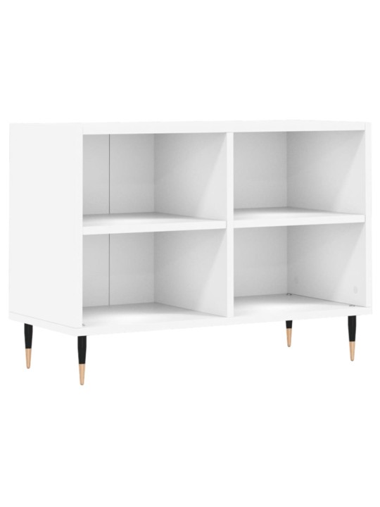 TV skříňka bílá 69,5 x 30 x 50 cm kompozitní dřevo