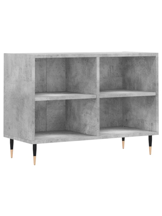 TV skříňka betonově šedá 69,5 x 30 x 50 cm kompozitní dřevo