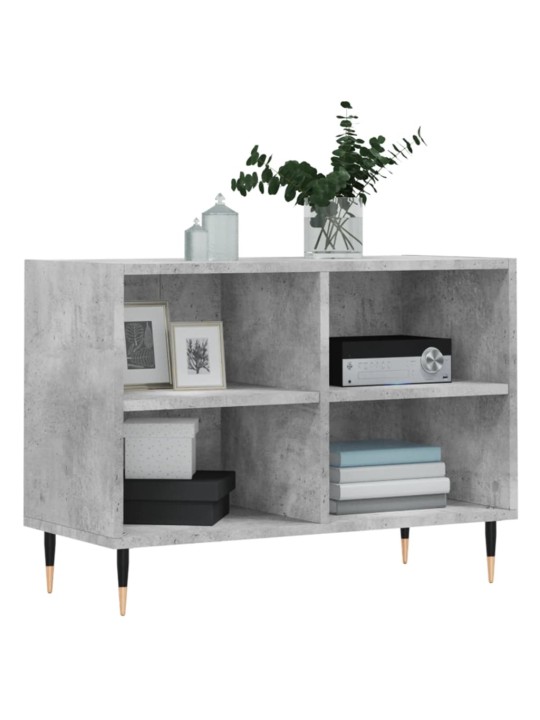 TV skříňka betonově šedá 69,5 x 30 x 50 cm kompozitní dřevo