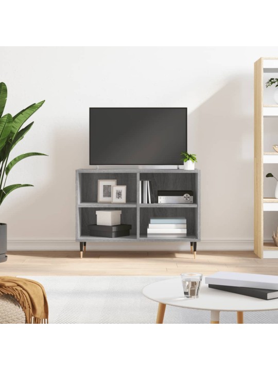 TV skříňka šedá sonoma 69,5 x 30 x 50 cm kompozitní dřevo