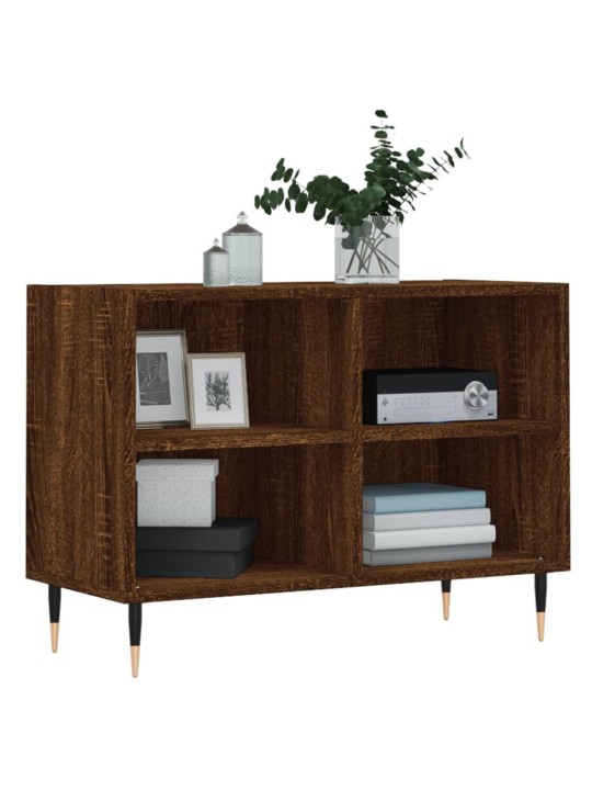TV skříňka hnědý dub 69,5 x 30 x 50 cm kompozitní dřevo