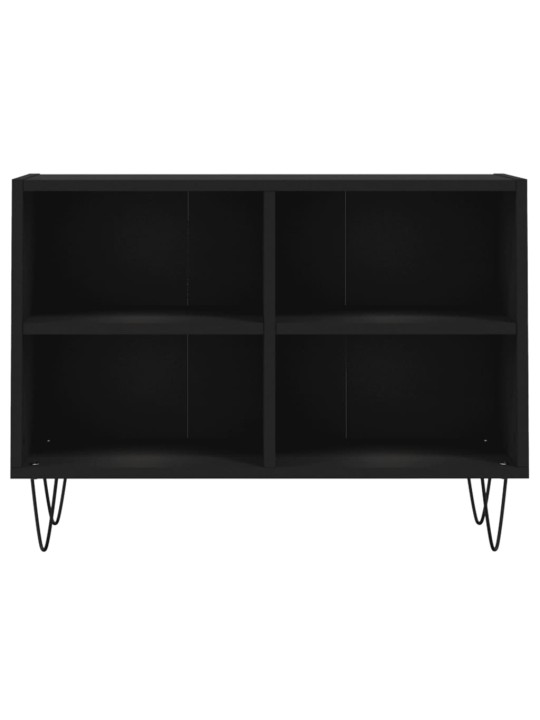 TV skříňka černá 69,5 x 30 x 50 cm kompozitní dřevo